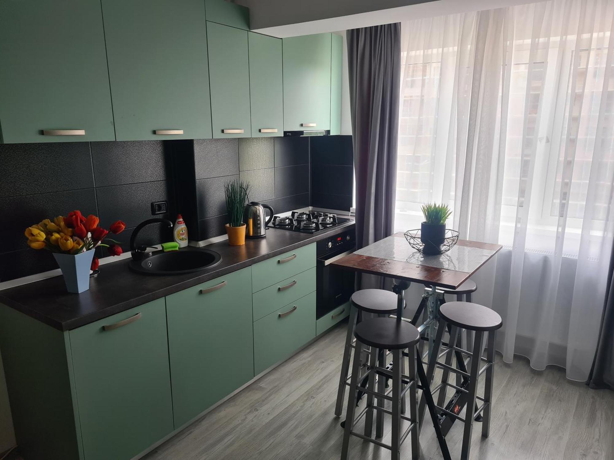 Mall Luxury Apartments Bacau Bagian luar foto